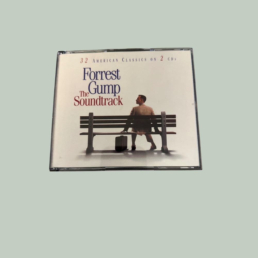 Forrest Gump The Soundtrack 2 CD Set 32 American Classics 1994 Epic Soundtrax